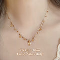 Collier Multi-Citrine – Abondance et Confiance Multipliées