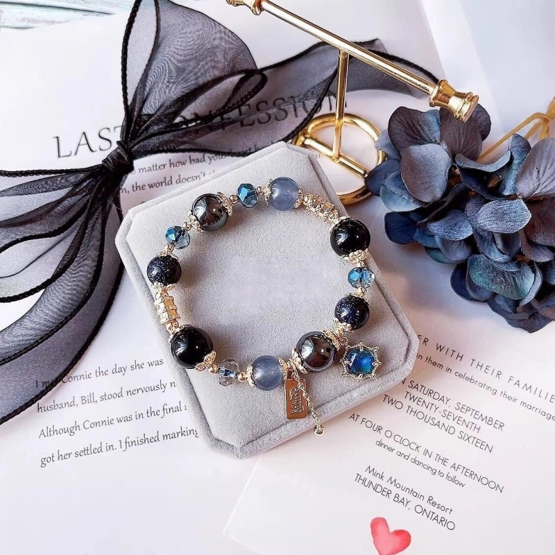 Obsidian Bracelet – Ground Energy, Clear Aura, Protect Your Light