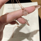 Collier en cristal naturel Serene Selflove
