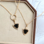 Collier Sakura en jade Hetian