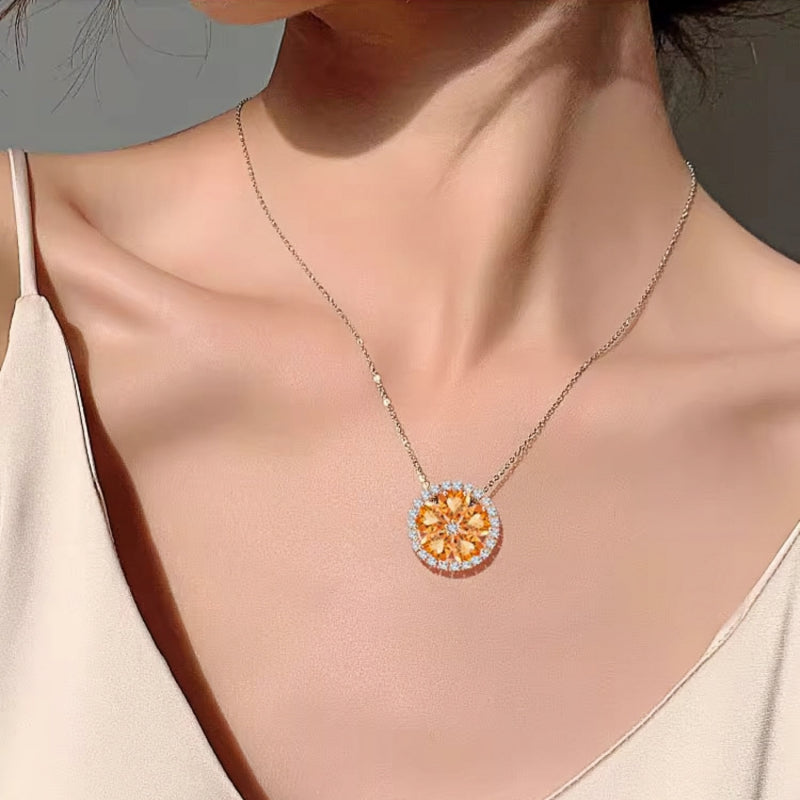 Collier en cristal naturel Bloom Toward Light