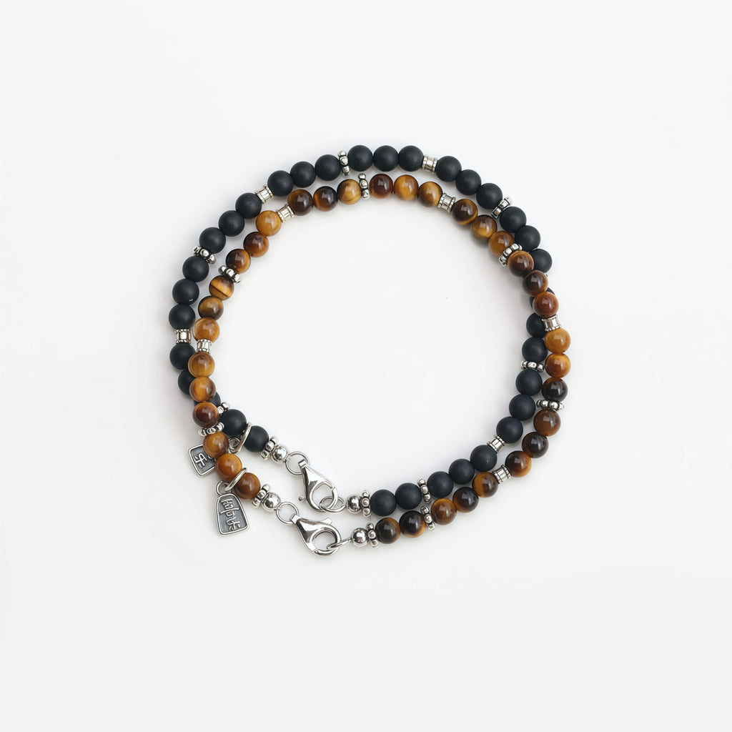 Collier en cristal naturel couronne vintage