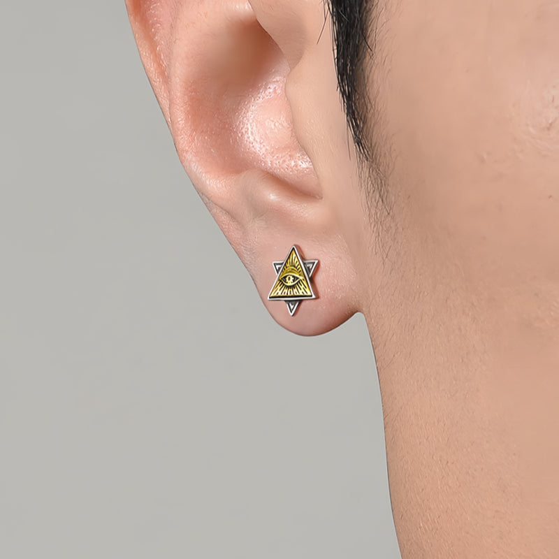 Boucles d'oreilles Voile d'éclipse