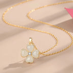 Collier à ajustement facile en quartz clair - Pureté intérieure et expression claire