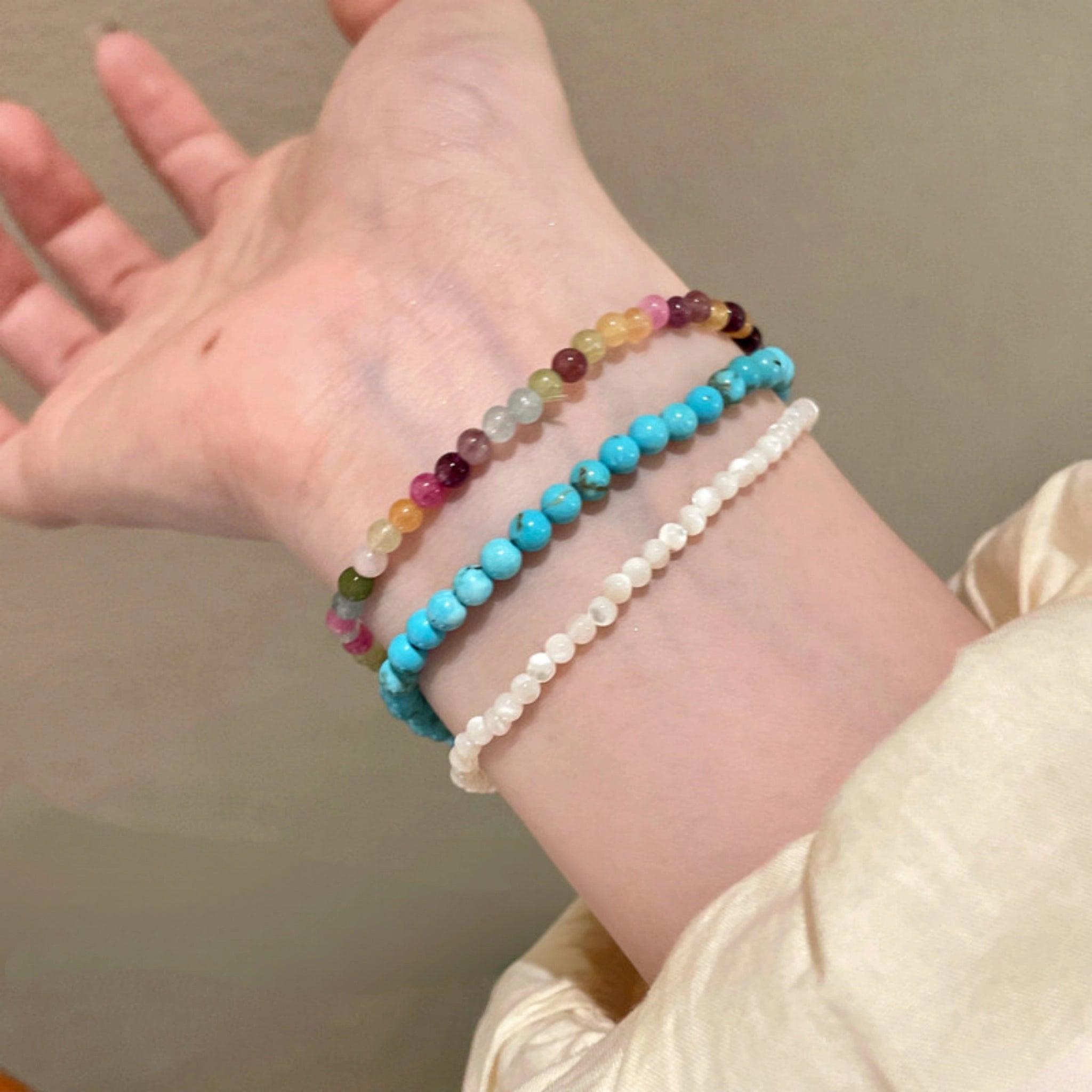Collier en cristal naturel couronne vintage