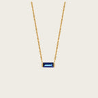 Birthstone Necklace for Women, Minimalist High-end Clavicle Chain