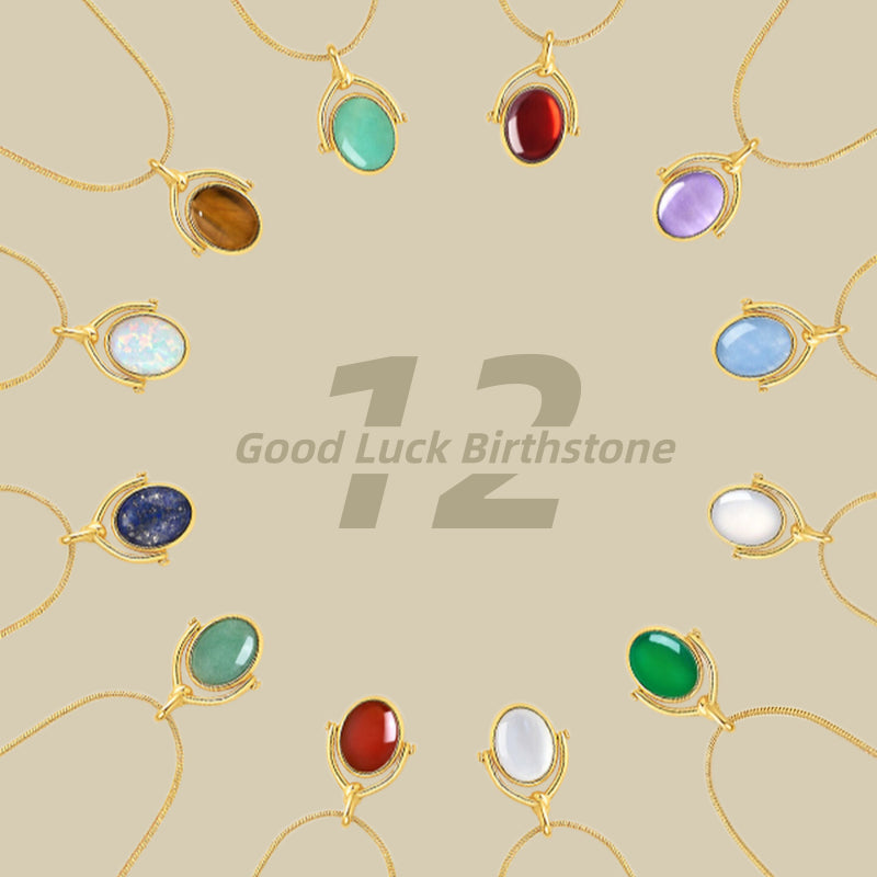 Zodiac Birthstone Necklace, Minimalist Clavicle Chain, Unique Birthday Gift for Girlfriend