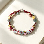 Handmade Lotus Flower S925 Bracelet - Wash Away All Worries