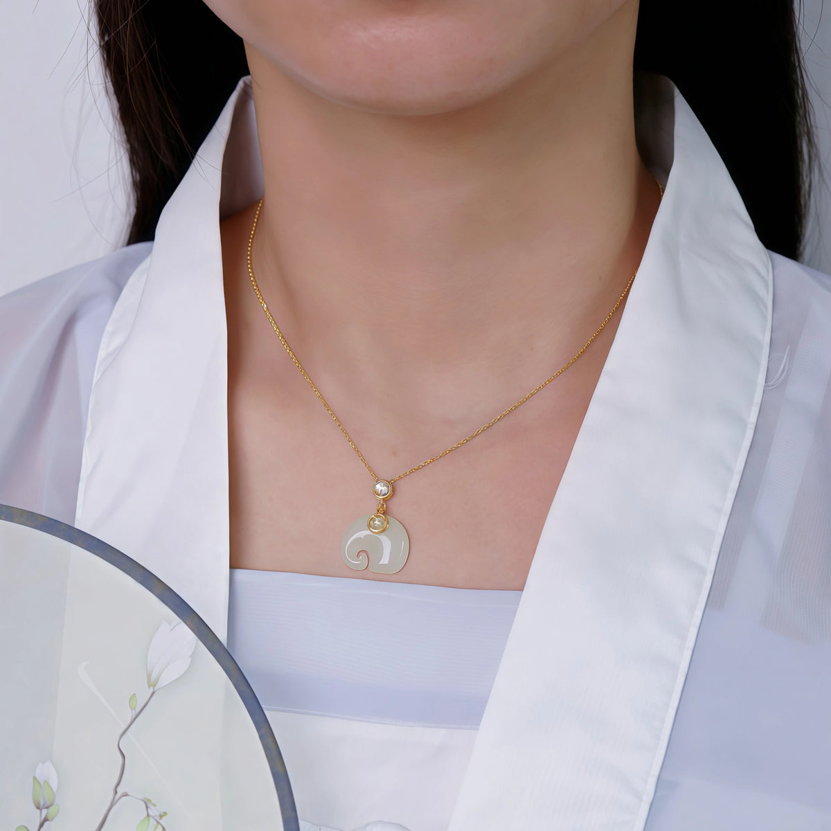 Collier à ajustement facile en quartz clair - Pureté intérieure et expression claire