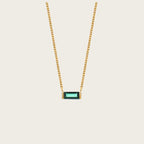 Birthstone Necklace for Women, Minimalist High-end Clavicle Chain