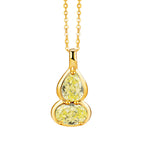 Birthstone Necklace for 12 Months, Lucky Fortune Pendant Birthday Gift for Her