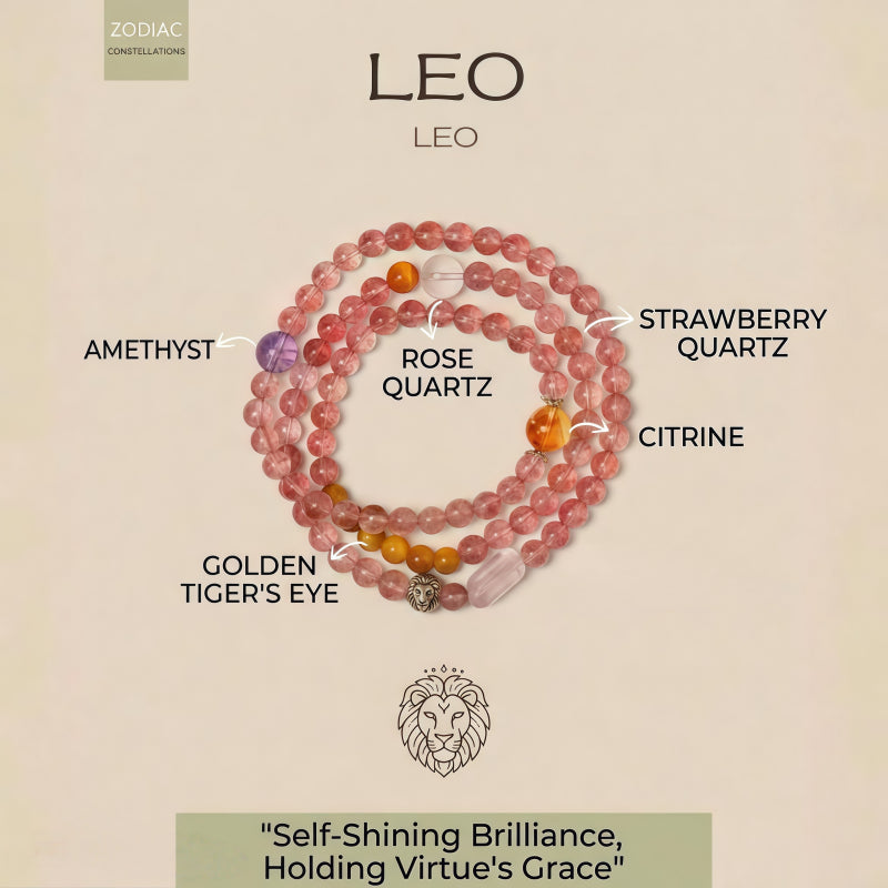 Constellation Natural Crystal Bracelet B