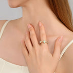 Collier de jade Hetian naturel éclat lunaire