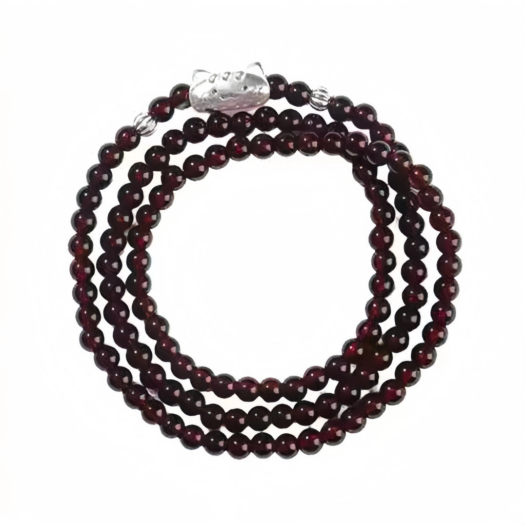 Collier en cristal naturel couronne vintage