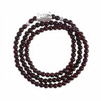 Collier en cristal naturel couronne vintage
