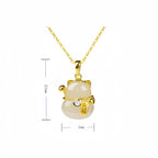 Collier à ajustement facile en quartz clair - Pureté intérieure et expression claire