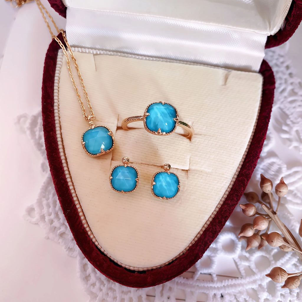 Collier Sakura en jade Hetian
