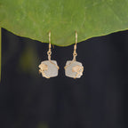 Boucles d'oreilles en jade Hetian Novum