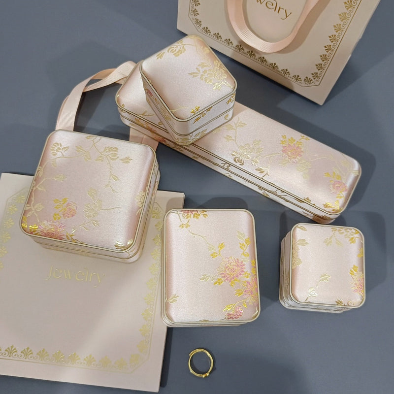 Vintage Brocade Gift Box Set