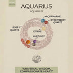 Bracelet Constellation en Cristal Naturel B