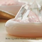 Natural Rose Quartz Pink Crystal - Love Energy