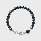 Bracelet en Obsidienne Naturelle Garde de l'Ombre