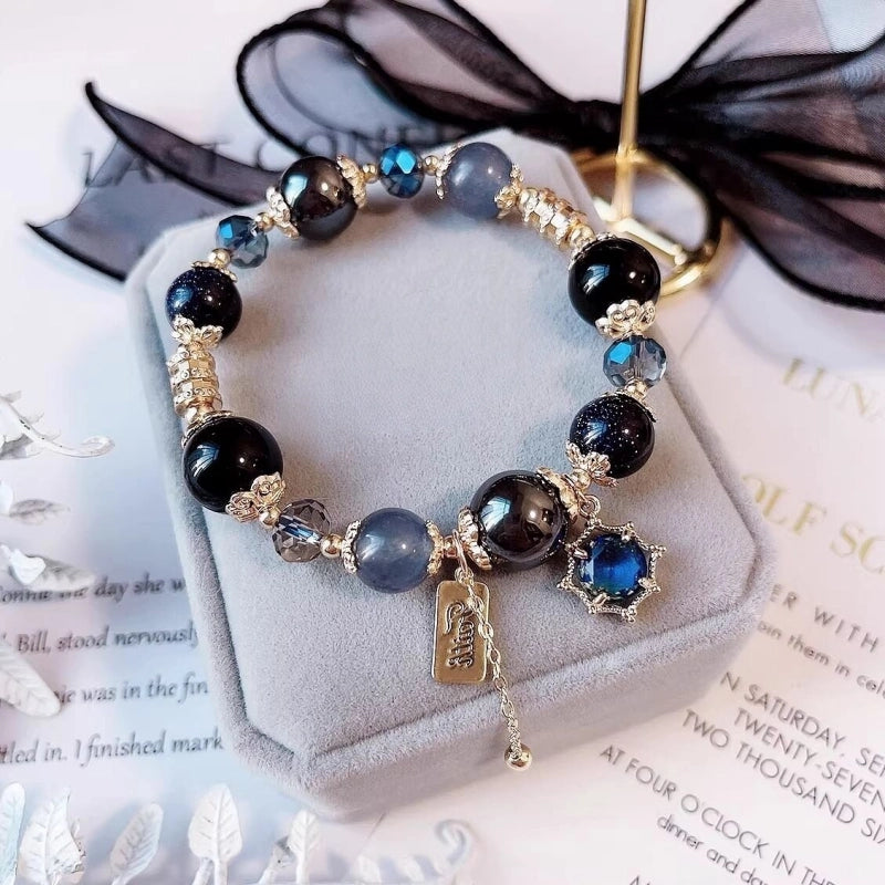 Obsidian Bracelet – Ground Energy, Clear Aura, Protect Your Light