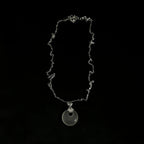 Collier à ajustement facile en quartz clair - Pureté intérieure et expression claire