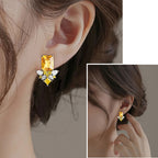 Boucles d'oreilles en cristal naturel Zorvath