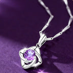 Collier en cristal naturel Abundance Compass