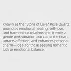 Gentle Love Energy Pink Crystal Ring