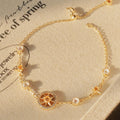 Bracelet Citrine Boussole Stellaire - Énergie Positive et Orientation
