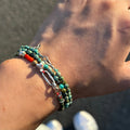 Collier en cristal naturel couronne vintage