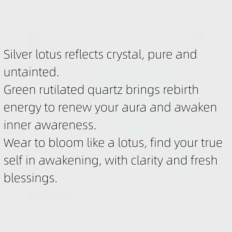 Lotus Myst Natural Green Gemstone  Earrings