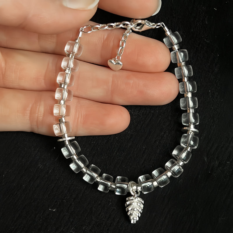 Bracelet en cristal naturel Maître Guérisseur
