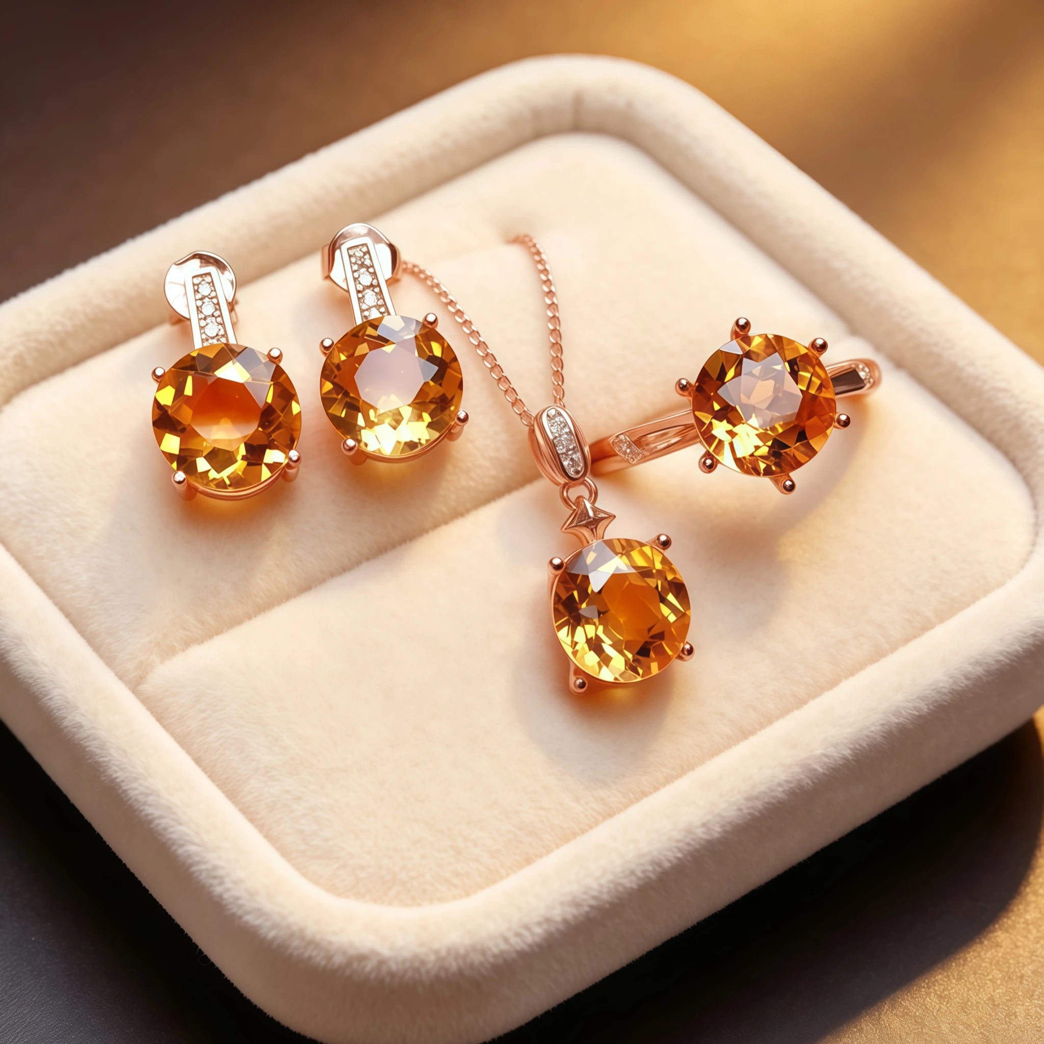 Collier en cristal de quartz clair Pendentif facetté irrégulier