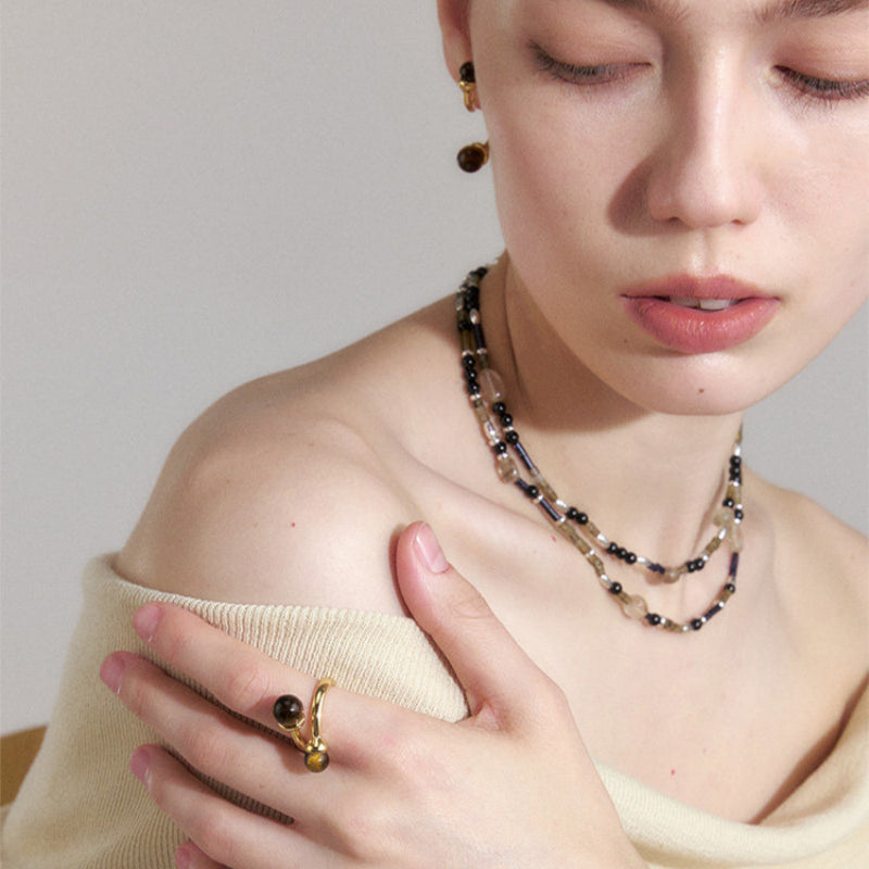 Niche Designer Tiger's Eye Ring - Symbol of Courage & Wealth