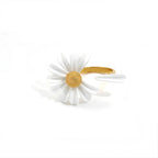 Nouvelle bague ouverte Sunny Daisy - Bague Innocence