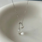 Collier à ajustement facile en quartz clair - Pureté intérieure et expression claire