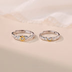 Sun & Star Couple Rings – Luck That Follows You Day and Night