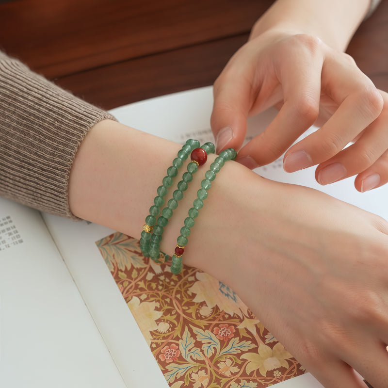 Bracelet aigue-marine Mana Bar