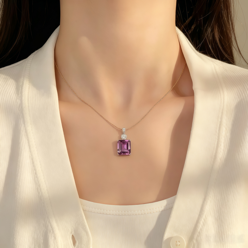 Echoes of the Past Natural Crystal Necklace