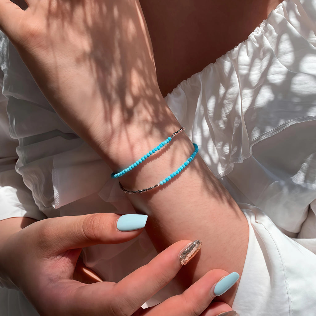Vintage Double‑Layer Rice Bead Bracelet - Mindfulness&Empowerment