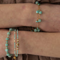 Collier en cristal naturel couronne vintage