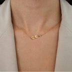 Personalized Name 14K Gold-Filled Customizable Letter Necklace (Non-Tarnishing)
