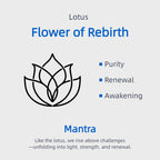 Collier Lotus Vert Vivant