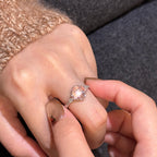 Bague Éclat de Quartz Rose