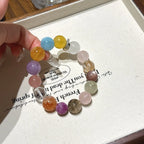 Bracelet « Muguet » en Améthyste naturelle – Sagesse ouverte, Attire les bienfaiteurs