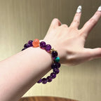 Bracelet « Muguet » en Améthyste naturelle – Sagesse ouverte, Attire les bienfaiteurs