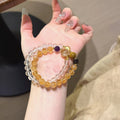 Bracelet « Muguet » en Améthyste naturelle – Sagesse ouverte, Attire les bienfaiteurs
